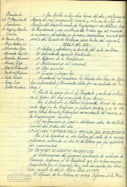 1968 (25 de marzo),  Acta del Pleno del Jurado de Empresa