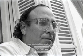 Primeros planos de dirigentes de CCOO y del PCA