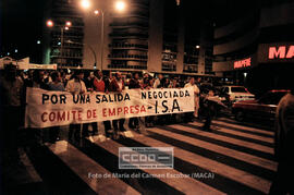 Manifestación de los trabajadores de I.S.A. – 10
