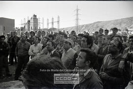 Huelga en las minas de Aználcollar