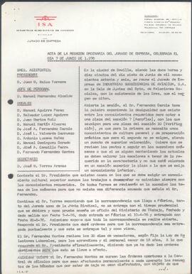 1976 (7 de junio) – Acta del Jurado