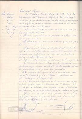 1970 (27 de febrero) – Acta del Comité de Seguridad e Higiene