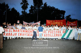 Manifestación de empresa HYTASA, CASA y Astilleros por los puestos de trabajo – 11