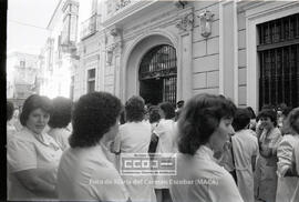 Marcha de las auxiliares de clínica reivindicando su equiparación a FP1