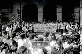 Manifestación de estudiantes de Medicina pidiendo prácticas – 24