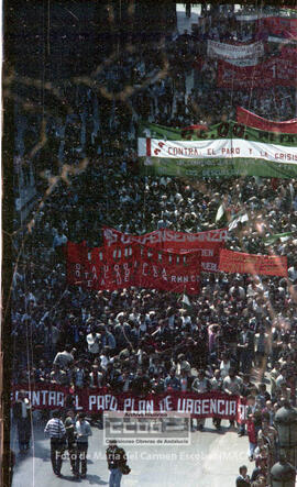 Manifestación 1o de Mayo de 1980 en Sevilla