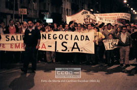 Manifestación de los trabajadores de I.S.A. – 08