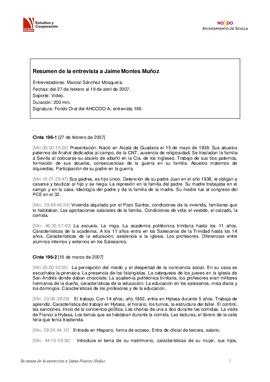 Entrevista a Jaime Montes Muñoz