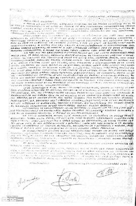 Carta de E. Saborido, F. Acosta y F. Soto al Delegado Provincial de Sindicatos de Sevilla solicitándole su apoyo para la anulación de las condenas.