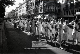 Marcha de las auxiliares de clínica reivindicando su equiparación a FP1