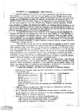 Comunicado de las Comisiones Obreras de la Construcción de Sevilla sobre los puntos más importante del convenio.