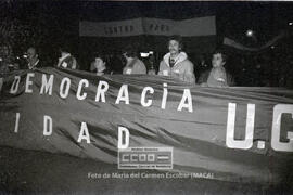 Manifestación en defensa del empleo y por el cumplimiento del ANE