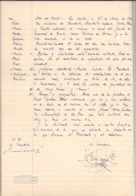 1961 (27 de abril) – Acta del Comité de Seguridad e Higiene