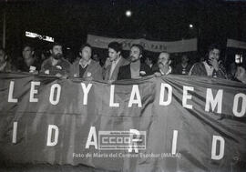 Manifestación en defensa del empleo y por el cumplimiento del ANE