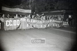 Manifestación en defensa del empleo y por el cumplimiento del ANE
