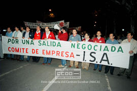 Manifestación de los trabajadores de I.S.A. – 26