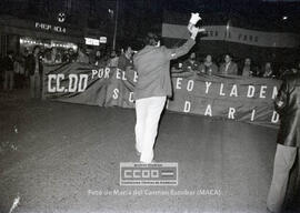 Manifestación en defensa del empleo y por el cumplimiento del ANE