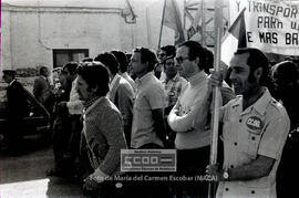 Manifestación del 1º de Mayo de 1979 en camas