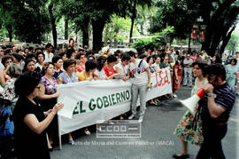 Manifestación de la mujeres de los trabajadores de ISA  – 04