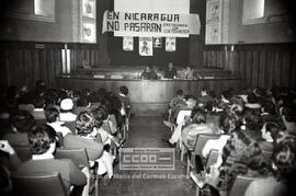 Acto de solidaridad con Nicaragua en CC.OO. – 01