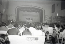 Acto de la Organización por la Liberación de la Mujer por el 8 de marzo en el Teatro San Fernando de Sevilla