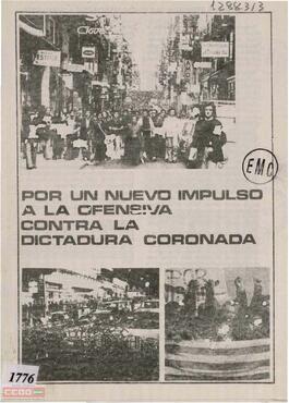 “Por un nuevo impulso a la ofensiva contra la dictadura coronada”. Manifiesto del Comité Nacional de Catalunya de la Liga Comunista
