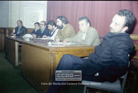 Asamblea de delegados en el teatro Duque (Sevilla), tema: A.I. – 24