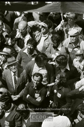 Manifestación 1o de Mayo de 1980 en Sevilla