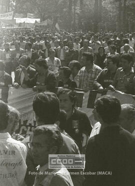 Manifestación 1o de Mayo de 1979 en Sevilla