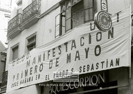 Manifestación 1o de Mayo de 1979 en Sevilla