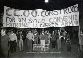 Manifestación en defensa del empleo y por el cumplimiento del ANE