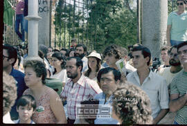 Manifestación de apoyo al pueblo chileno
