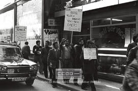Manifestación de trabajadores de Banca por su convenio de 1982 – 05