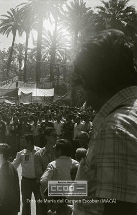 Manifestación 1o de Mayo de 1979 en Sevilla