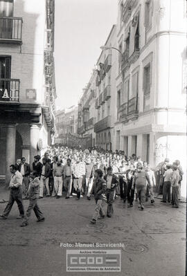 Manifestación de trabajadores de la construcción – Foto 7
