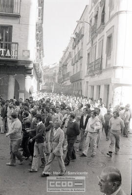 Manifestación de trabajadores de la construcción – Foto 8