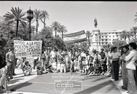 Manifestación – concentración de vecinos exigiendo instalaciones deportivas en los barrios – Foto 14