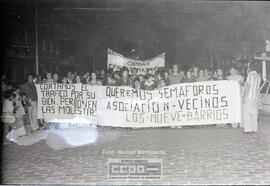 Manifestación de vecinos de "Nueve Barrios" – Foto 1