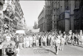 Manifestación de trabajadores de la construcción – Foto 1