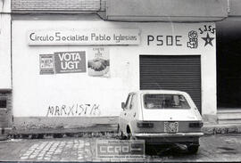 Pintadas en el local del Circulo Socialista Pablo Iglesias – Foto 6