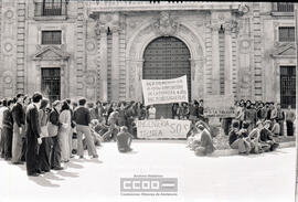 Concentración y manifestación de estudiantes de Ingeniería Técnica  – Foto 2