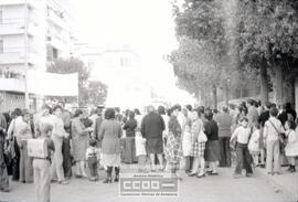 Concentración de vecinos exigiendo semáforos – Foto 1