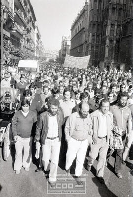 Manifestación de trabajadores de la construcción – Foto 3