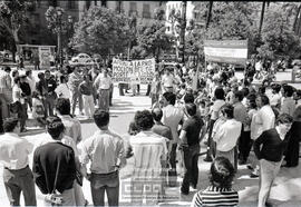 Manifestación – concentración de vecinos exigiendo instalaciones deportivas en los barrios – Foto 21