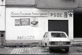 Pintadas en el local del Circulo Socialista Pablo Iglesias – Foto 8