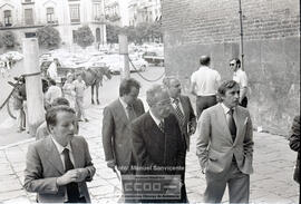 Visita de representante de la Confederación Nacional de Empresarios